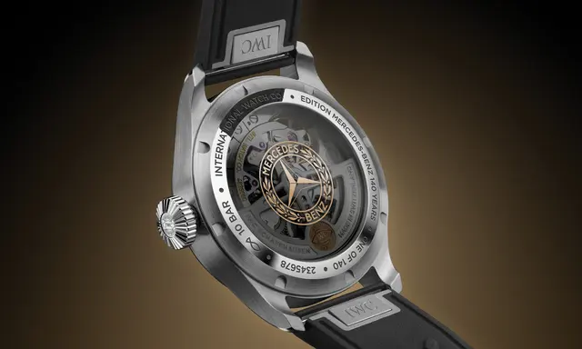 IWC's 140-Piece Big Pilot Marks Mercedes-Benz History