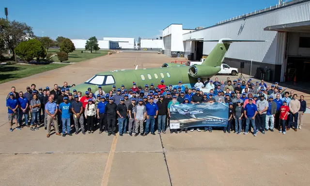 Cessna Citation CJ4 Gen3 Reaches First Production Rollout