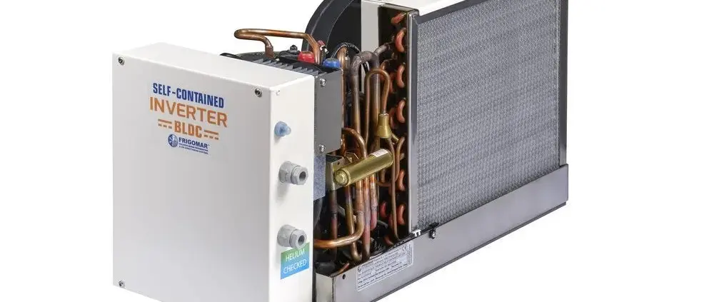 Official image supplied by Advance Yacht Systems official Frigomar SCU16VFD equipment photograph.