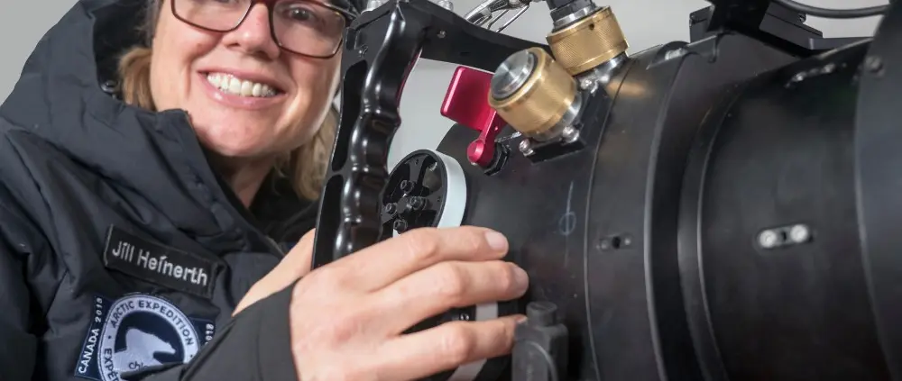 Official image supplied by Torqeedo official Jill Heinerth Electric Explorers press photograph.