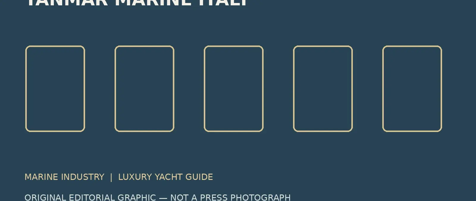 Official image supplied by Yanmar Marine International.