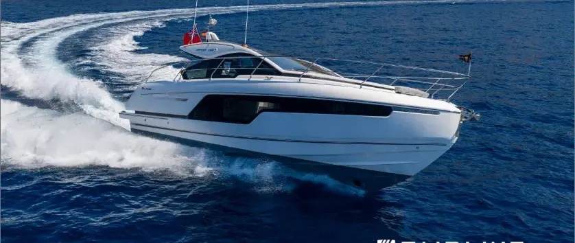 Official image supplied by Syspro official Fairline Yachts press-release image.