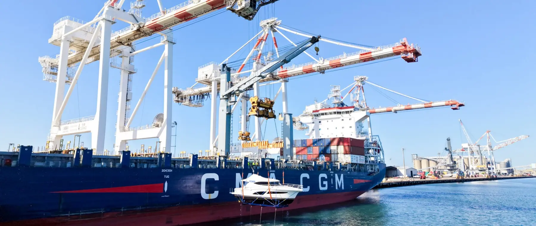 Official image supplied by Riviera Australia — official October 2026 export-shipment photography.