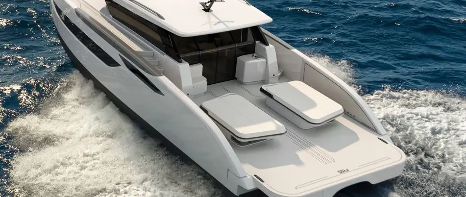 Official image supplied by Sunreef Yachts official ULTIMA 55 model photo published by YachtBuyer.