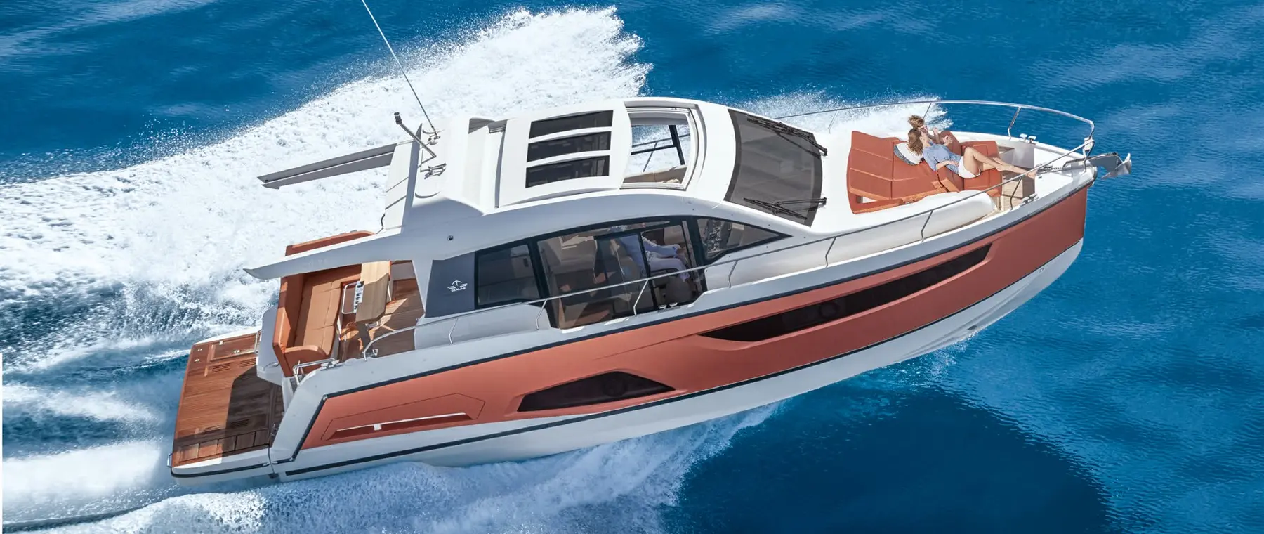 Official image supplied by Sealine / HanseYachts AG — official 2026 model brochure photograph.