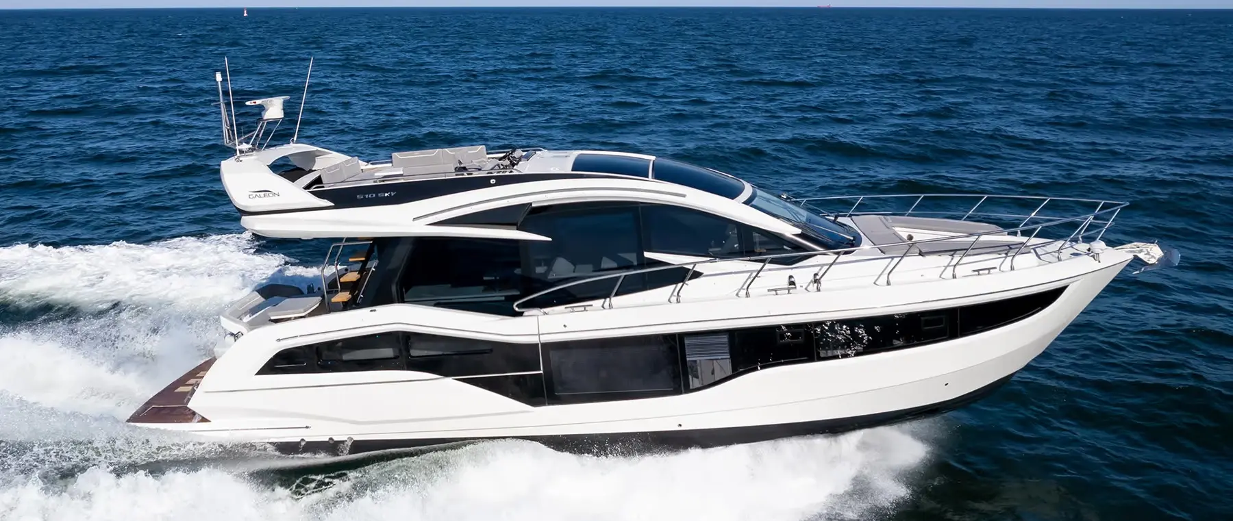 Official image supplied by Galeon Yachts.