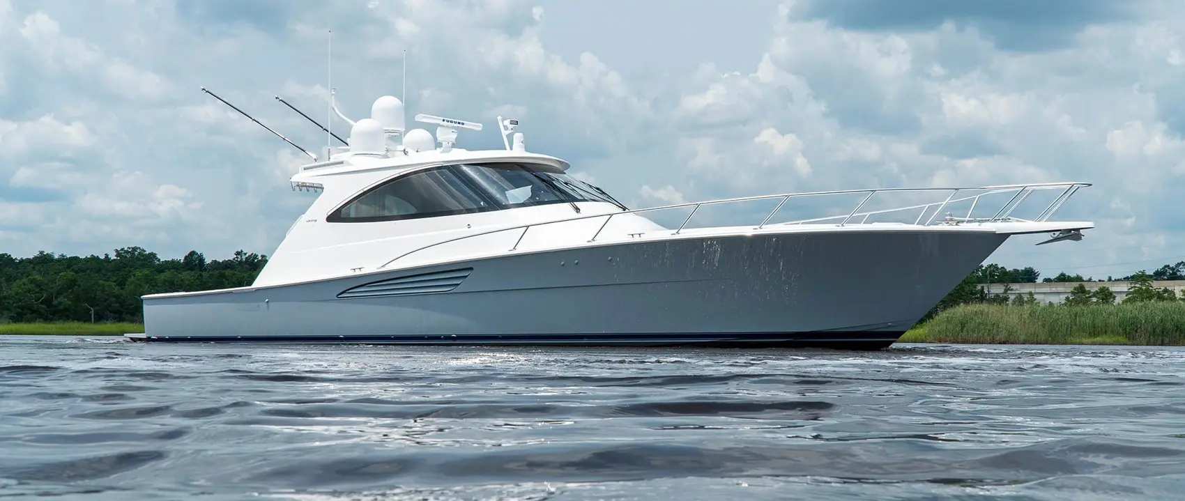 Official image supplied by Viking Yacht Company — official 54 Sport Coupe photograph.