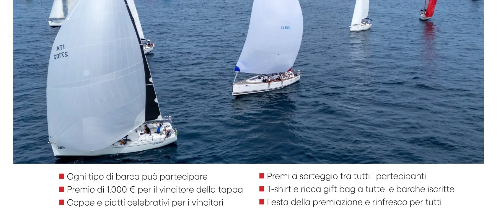 Official image supplied by VELA Cup Campania / event organiser.