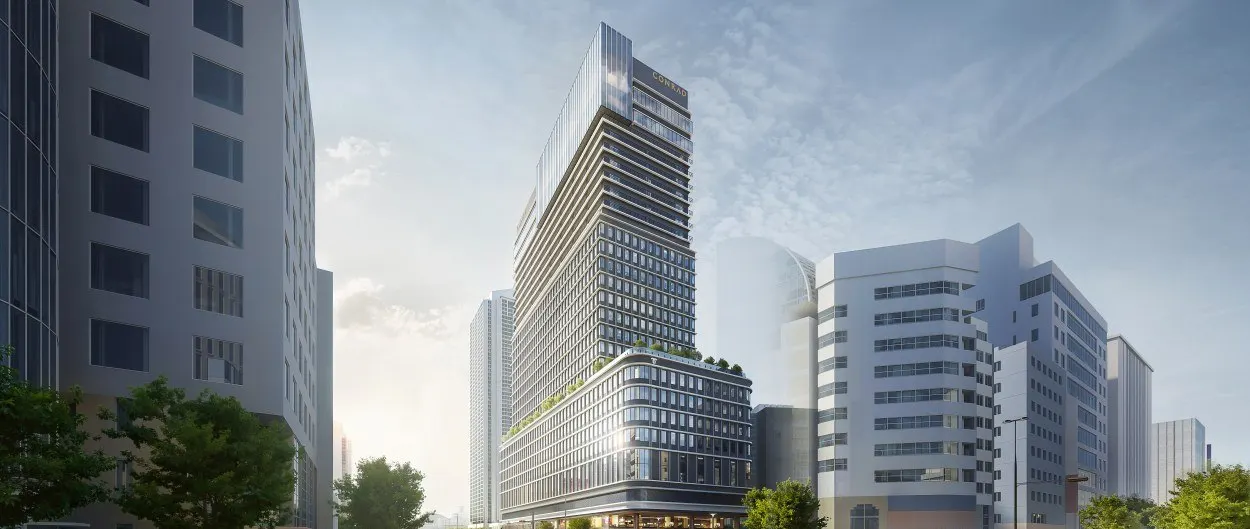 Conrad Kobe Planned for 2030 on Upper Floors of City Hall Redevelopment