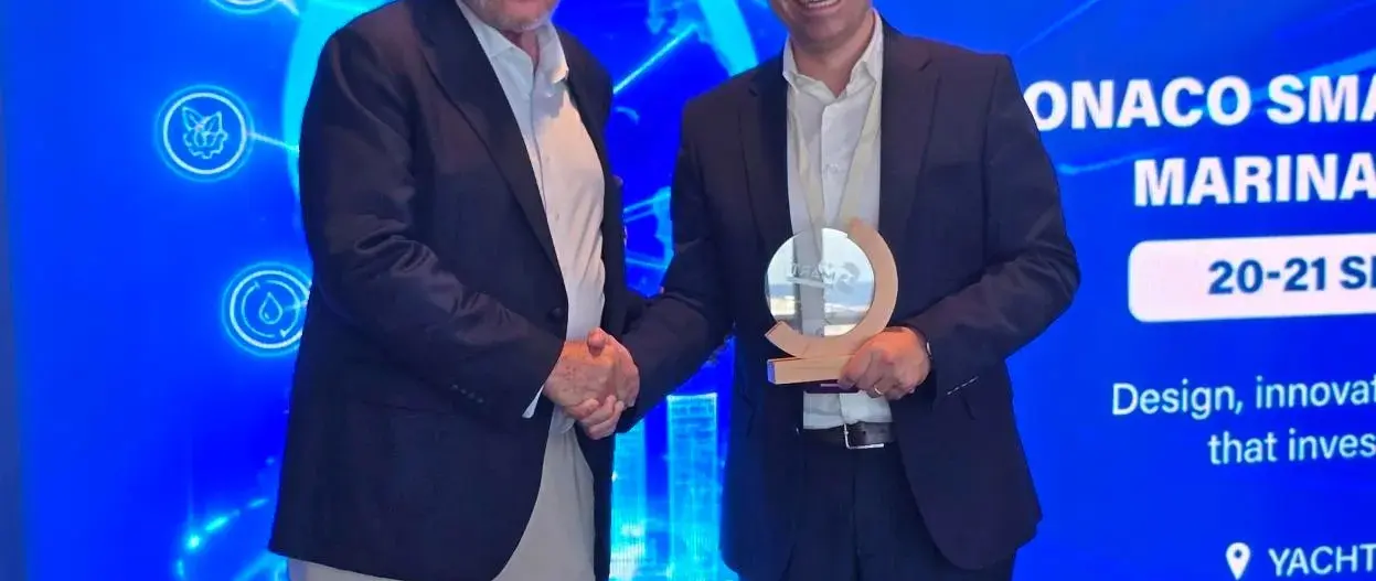 Official image supplied by Seares official photograph accompanying its 2026 Monaco Scaling Pitch Award announcement.