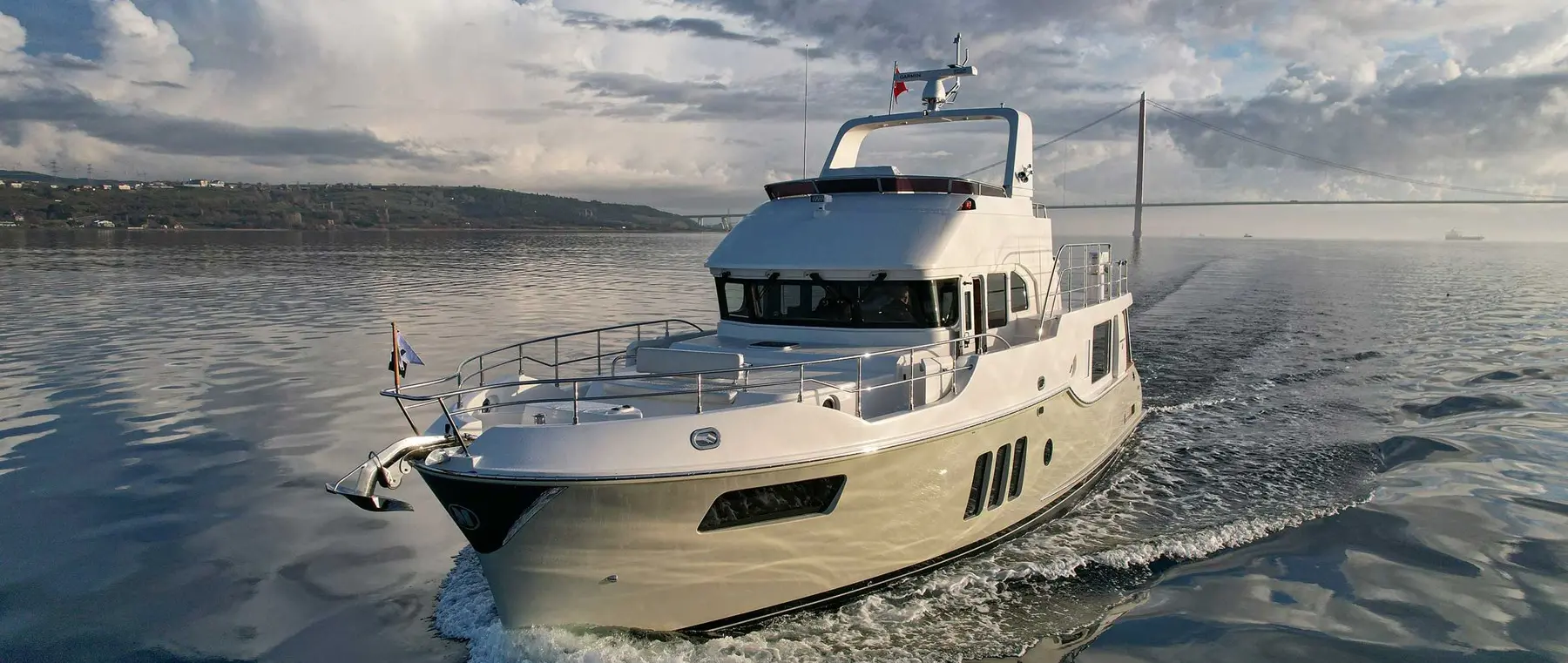 Official image supplied by Nordhavn Yachts.