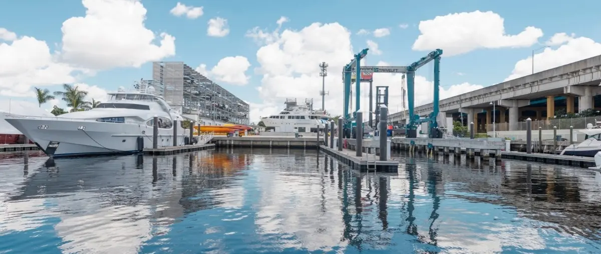 Official image supplied by Original PORT 32 Fort Lauderdale facility photograph issued with the Brian Kelley appointment announcement.