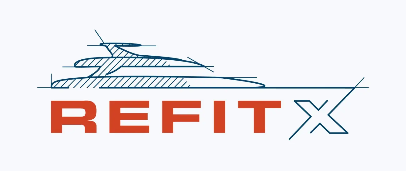 Official image supplied by RefitX / Fort Lauderdale International Boat Show official event logo.