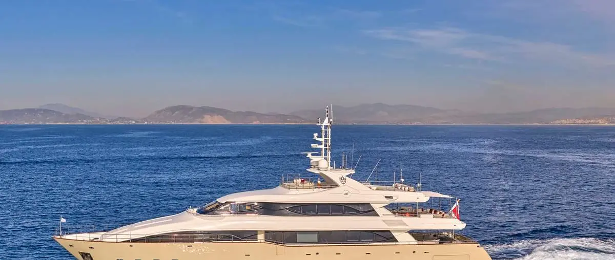 Official image supplied by Burgess — official yacht sales photograph.