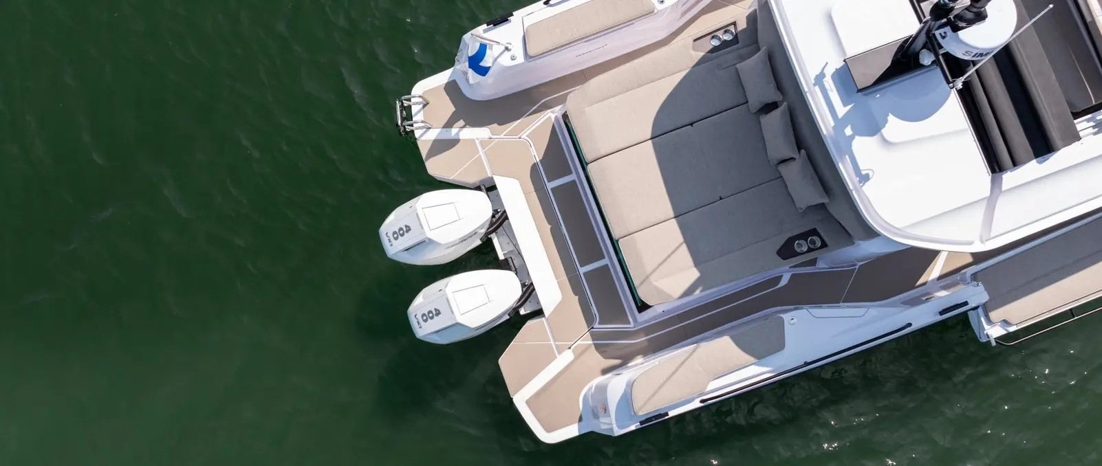 Official image supplied by Axopar Boats — official manufacturer on-water photography.