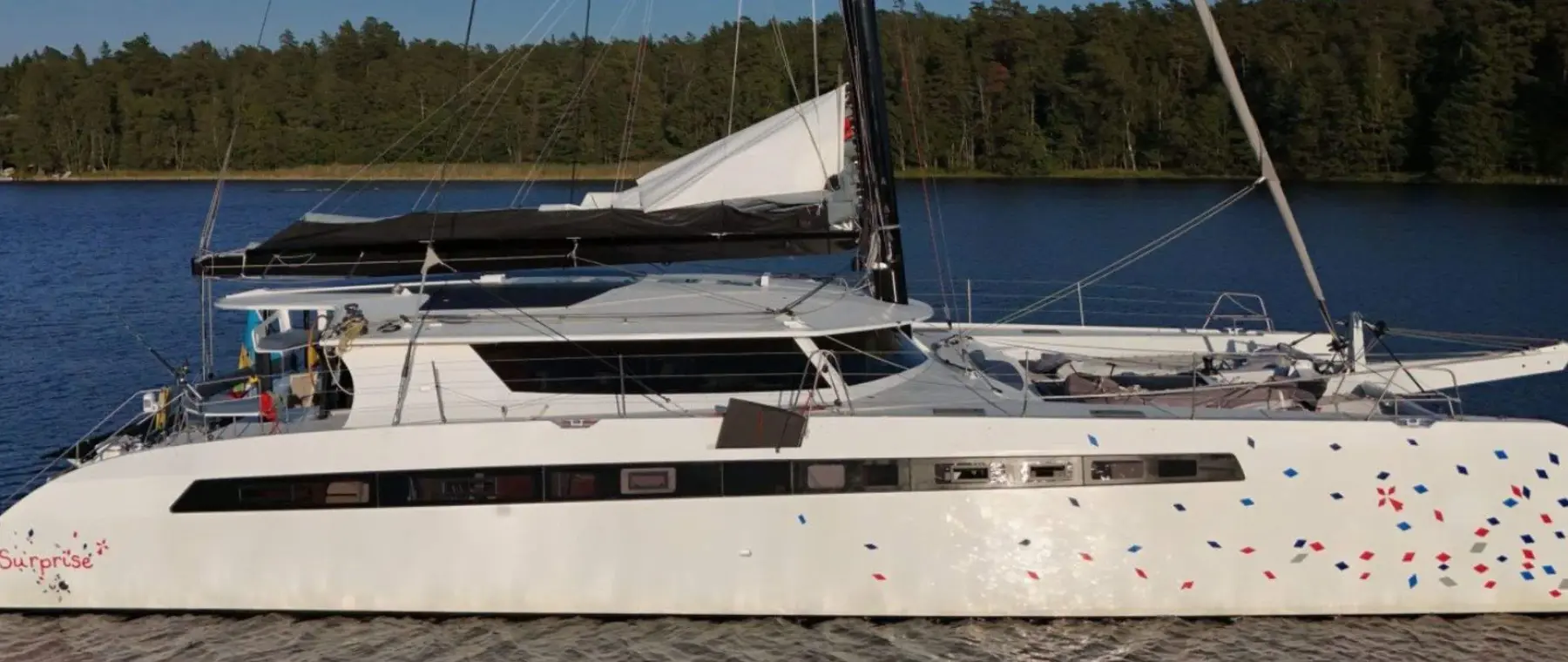 Official image supplied by Bernard Gallay Yacht Brokerage.