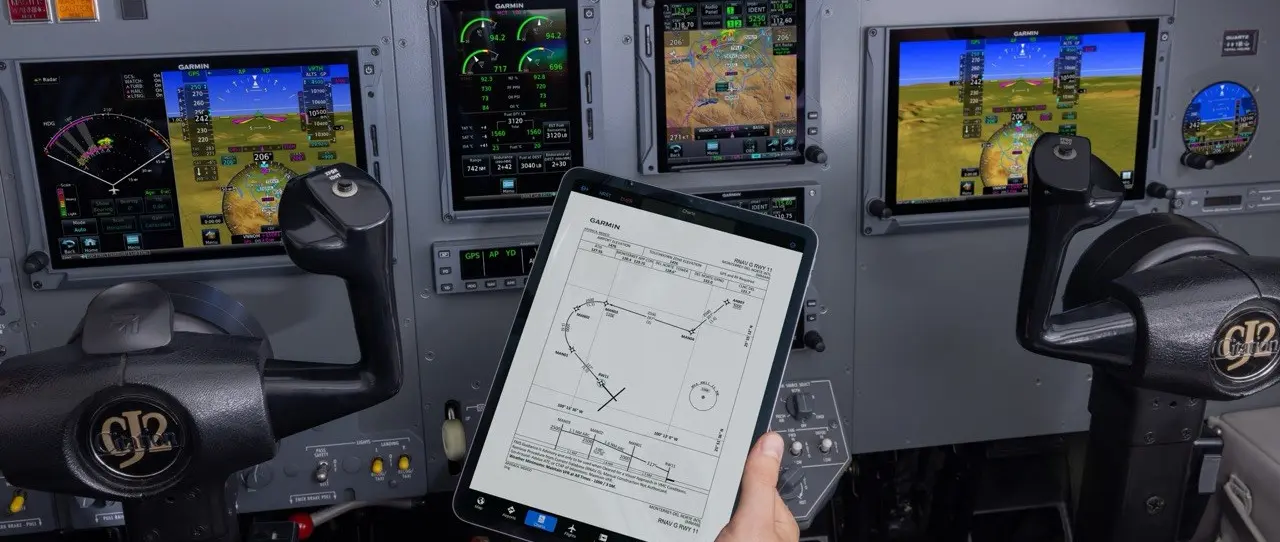 Official image supplied by Garmin Aviation Newsroom, official photograph accompanying October 2026 Guided Visual Approaches announcement.