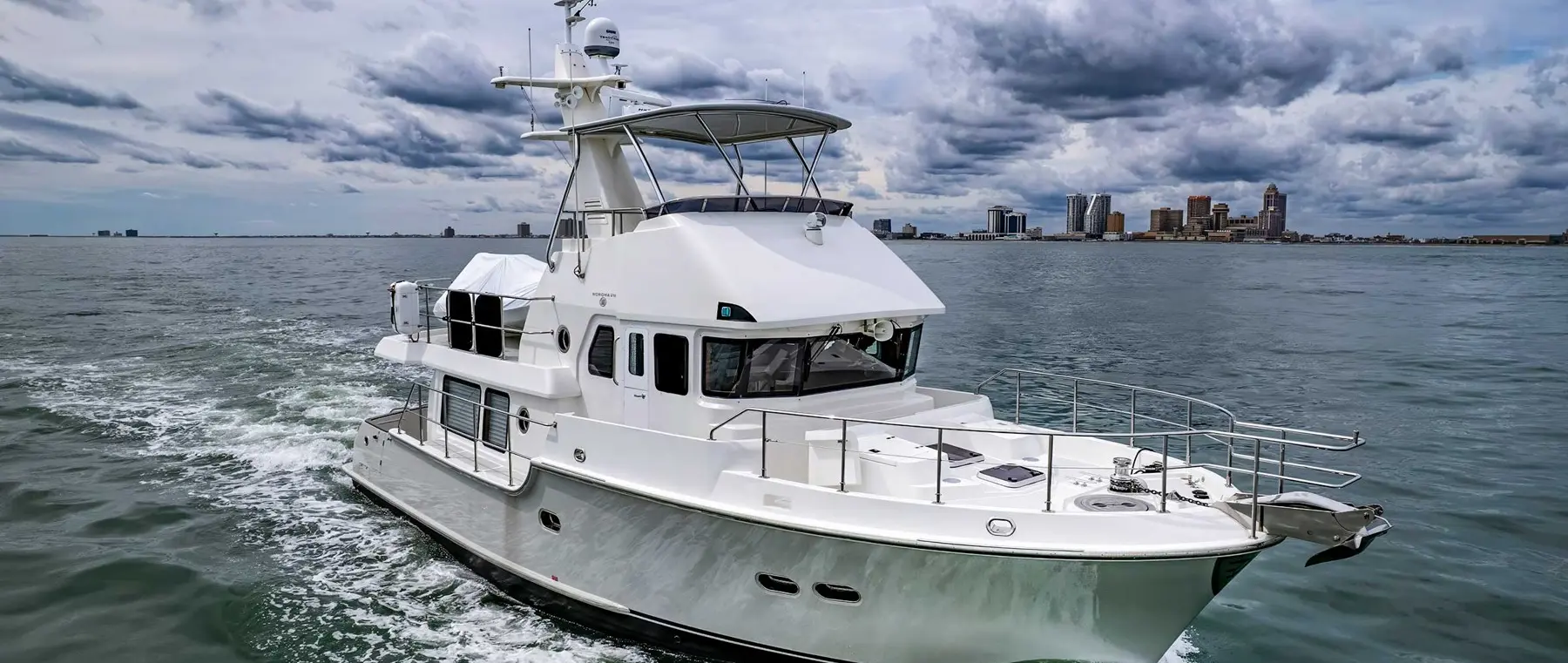 Official image supplied by Nordhavn Yachts.