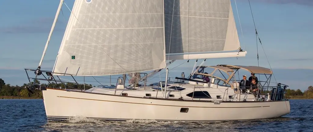 Official image supplied by Passport Yachts cruising sailboat image via International Boat Industry.