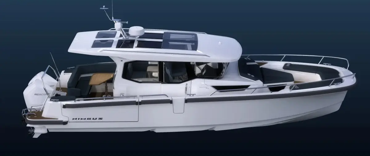 Official image supplied by Nimbus Boats original official model rendering (not a photograph of a completed yacht).
