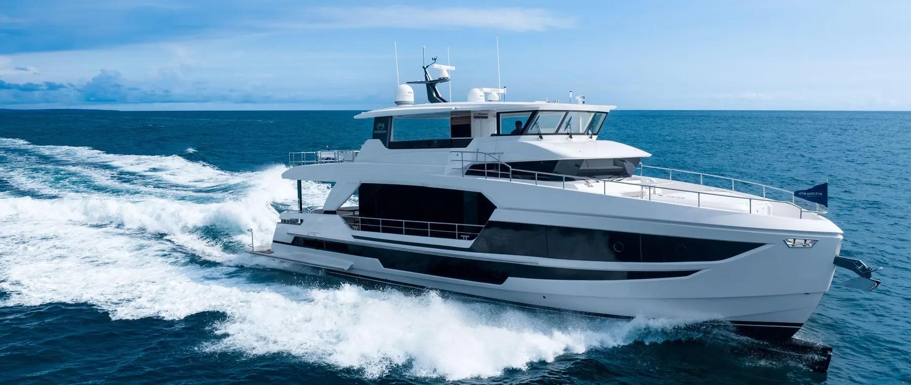 Official image supplied by Horizon Yachts.