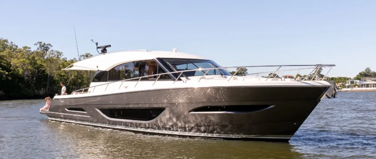 Official image supplied by Maritimo — official S60 launch photography, May 2025.
