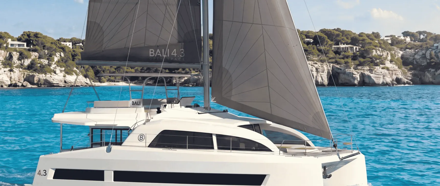 Official image supplied by BALI Catamarans.