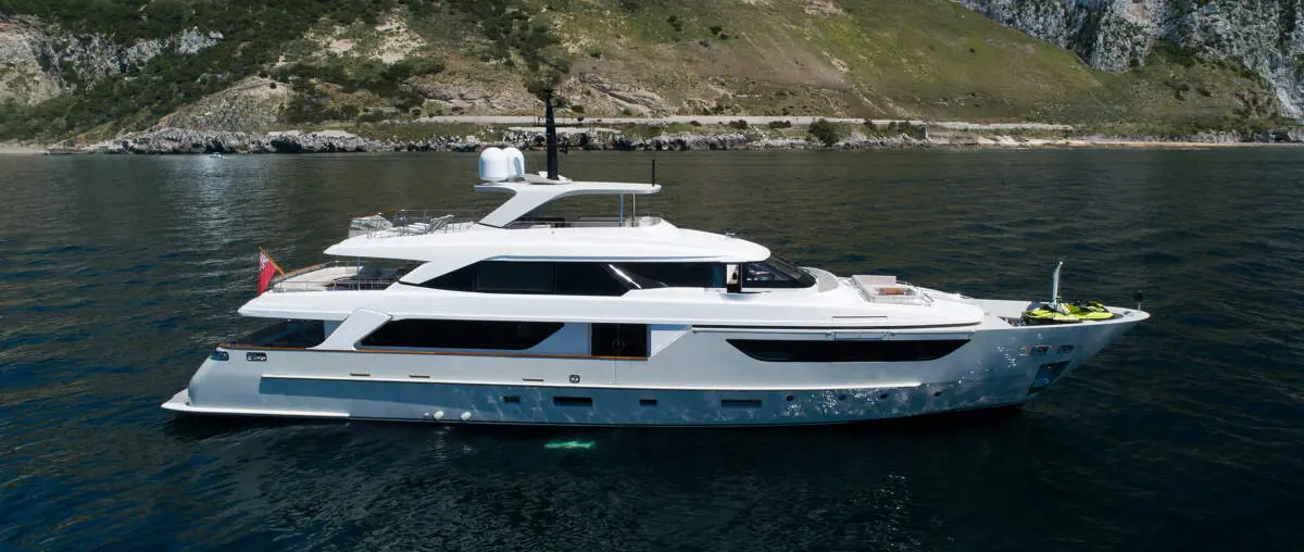 Official image supplied by Fraser Yachts — official sales photograph of Sanlorenzo SUPERNOVA.
