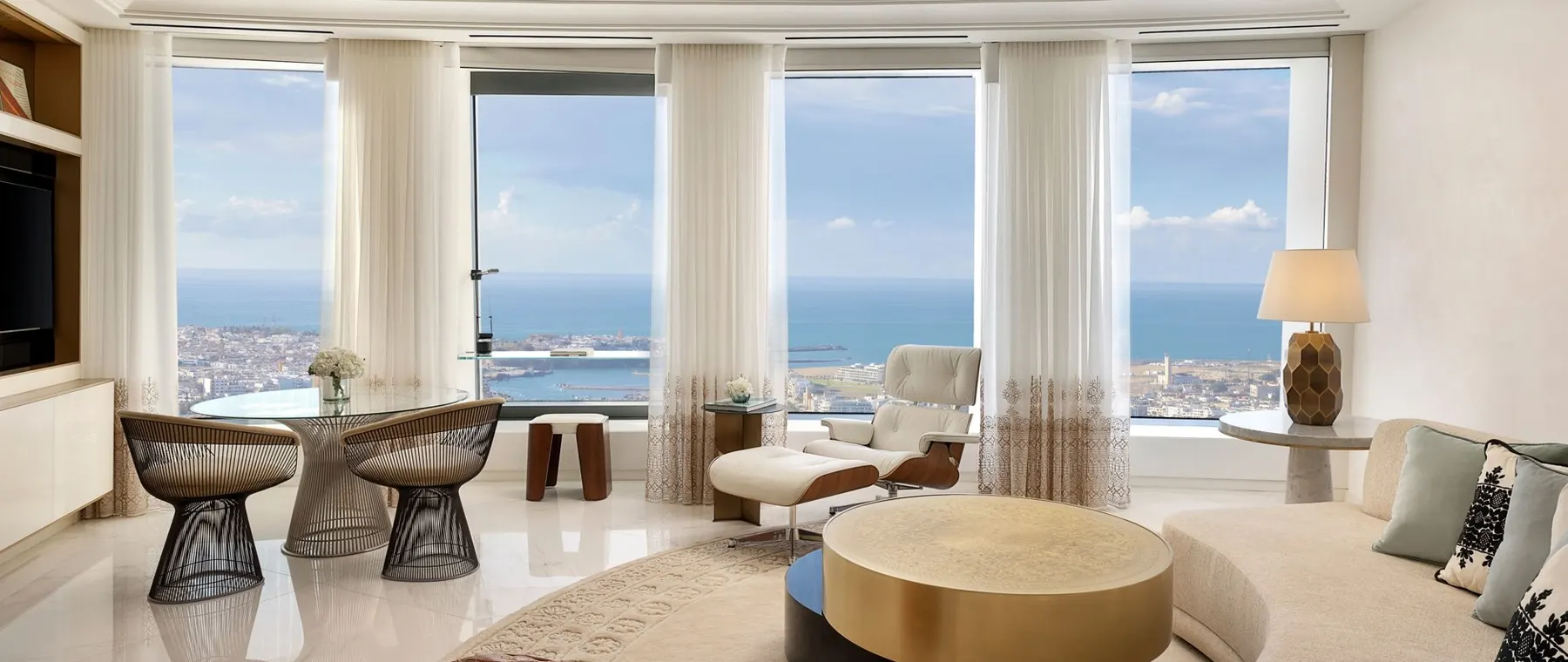 Waldorf Astoria Rabat-Salé Brings a 55-Room Retreat to Morocco's Tallest Tower