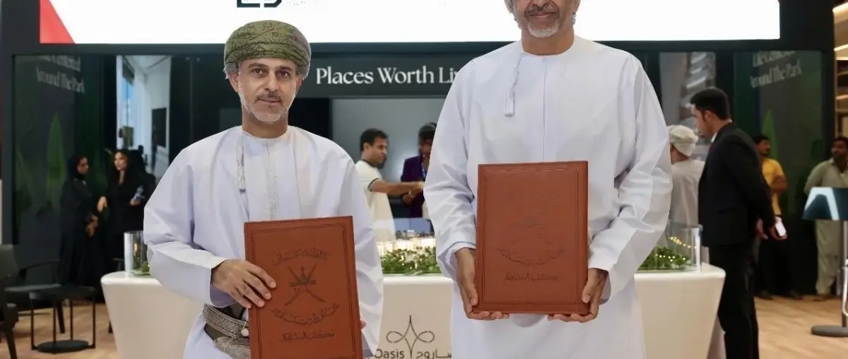 Official image supplied by Musandam Governorate Aims Bay project announcement image issued with regional development coverage.