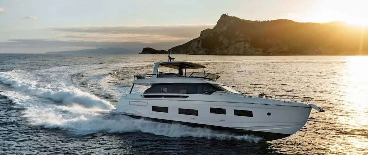 Official image supplied by Azimut Yachts — official motor yacht photograph supplied for the October 2026 dealership announcement, illustrative of the builder’s range.