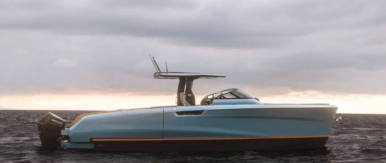 Official image supplied by Bellini Yacht Astor 38 photograph supplied for the Monaco Yacht Show partnership coverage.