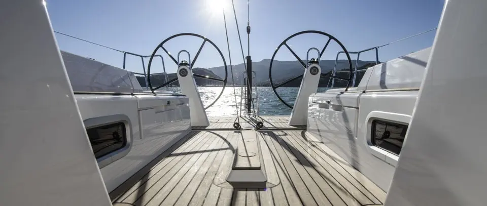 Official image supplied by Authorised X-Yachts dealer image of the X4³ MkII cockpit, originally shown by X-Yachts Croatia.