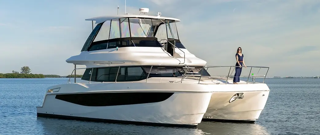 Official image supplied by Aquila Power Catamarans — official 42 Yacht photography.