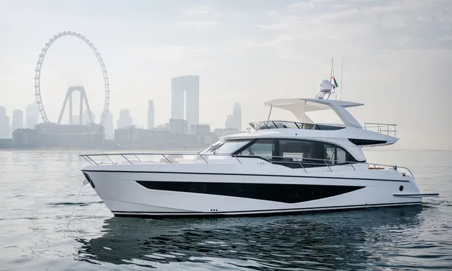 Majesty 65 Sea Trial Revisits 19.8m Flybridge Cruising in Dubai