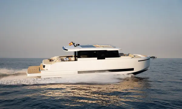 De Antonio D60 Takes Four-Outboard 18.5m Flagship to Barcelona