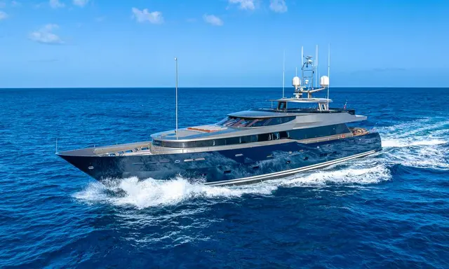 40m Alloy Yacht VESPER Listed at €10.9m With 3,200nm Range