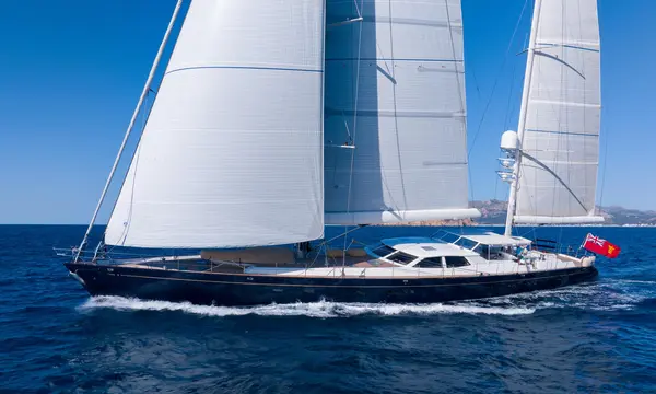 40m Royal Huisman Sailing Yacht ANTARES Sold Through Fraser