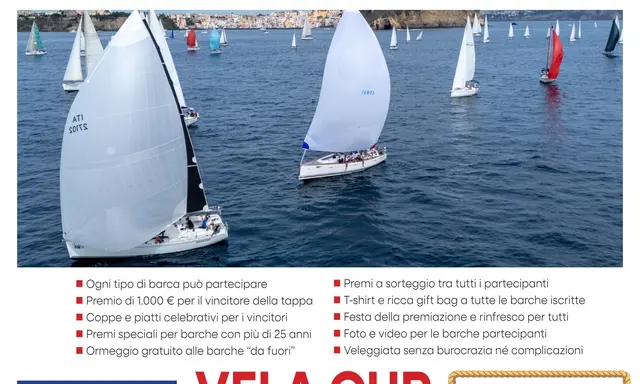 VELA Cup Brings Mixed Sailing Fleet to Procida on 26 September