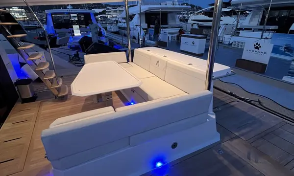 Aventura 38 Fly Brings Compact Luxury Power Catamaran to Barcelona
