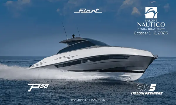 Fiart P58 Returns to Genoa with Modular 17.76m Cruising Layout