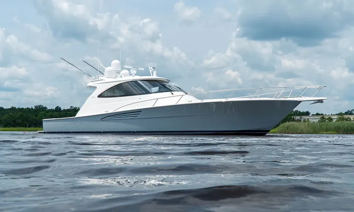 Official image supplied by Viking Yacht Company — official 54 Sport Coupe photograph.