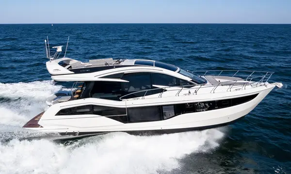 Galeon 510 SKY Conceals a Flybridge Above Its Expanding Cockpit
