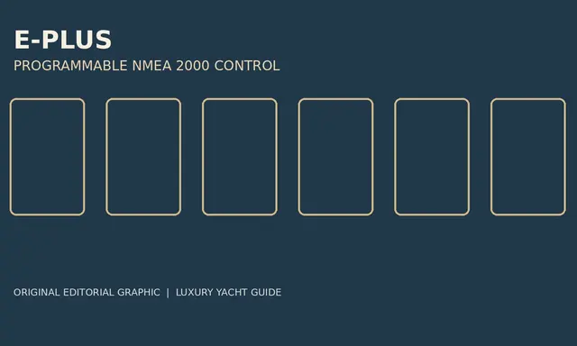 E-Switch Launches E-PLUS Programmable NMEA 2000 Helm Controls