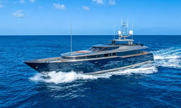 40m Alloy Yacht VESPER Listed at €10.9m With 3,200nm Range