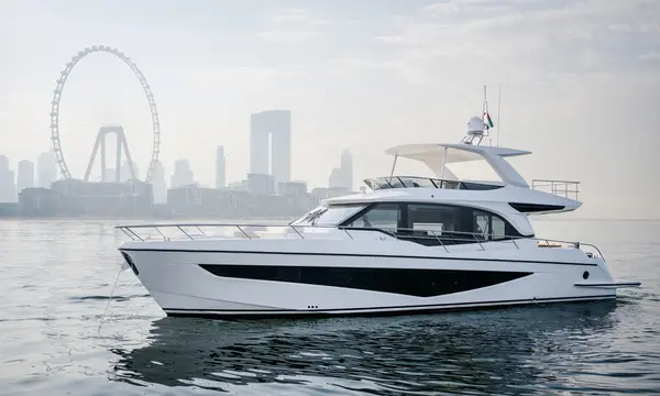 Majesty 65 Sea Trial Revisits 19.8m Flybridge Cruising in Dubai