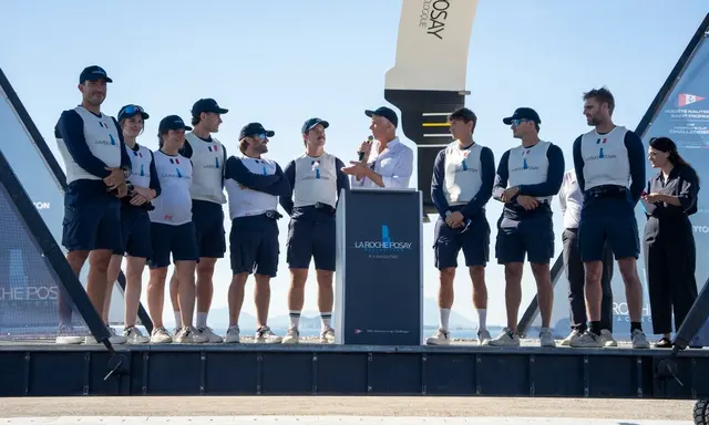 French America's Cup Team First to Sail AC75 on Naples Bay
