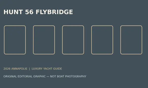 Hunt 56 Flybridge Joins DiMillo’s Annapolis October Display