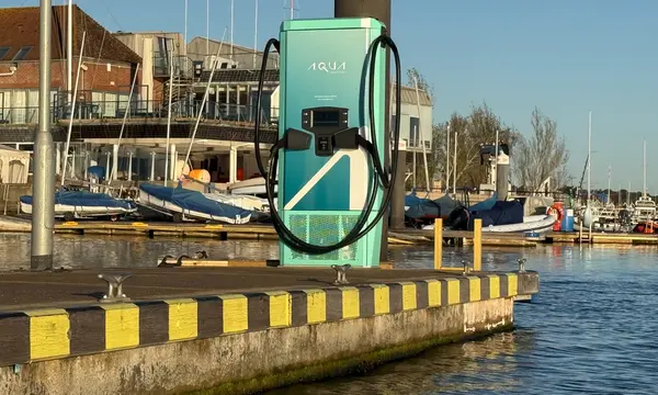 Lymington Harbour Adds 75kW Marine Charger for Electric Yachts