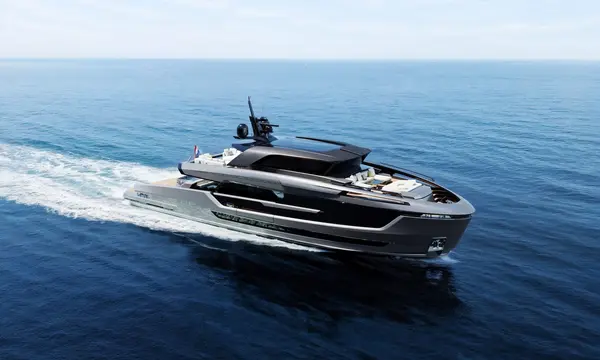 Van der Valk Reveals 30m Project NEXO Crossover Yacht Concept